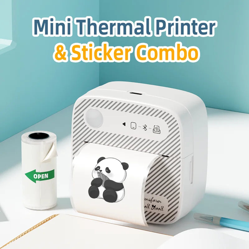Inkless Mini Sticker Printer